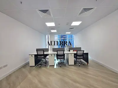 Fully Furnished Office | Spacious Layout | Prime Business Bay Location