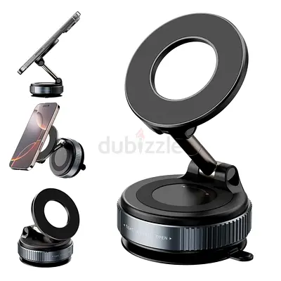 Adjustable Smartphone Stand with Ring Light