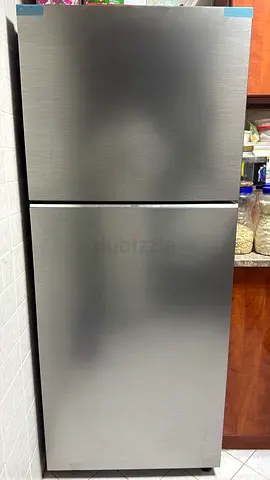 Stainless steel top freezer refrigerator - just like a new