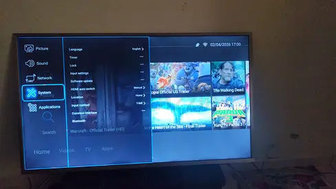 Smart LED Television with Multiple Apps