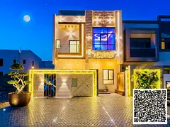 Villa for Sale in Al Zahya on Main Road | 6 Master Bedrooms | Large Size | With Roof