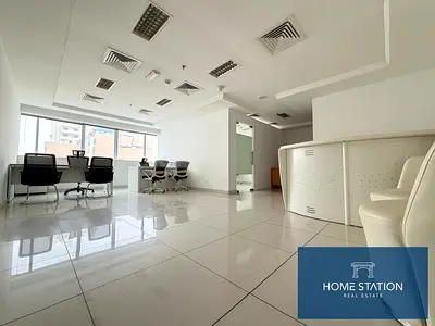 CHILLER FREE SEMI FURNISHED PANAROMIC VIEW OFFICE FOR RENT BEHIND MOE JUST 114,999