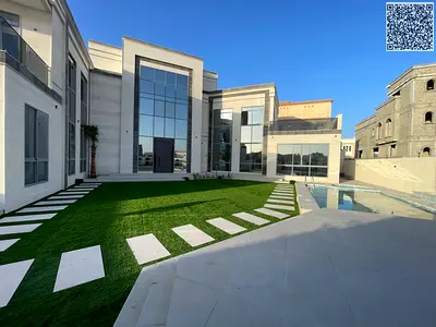 Luxury villa in one of Ajman's most prestigious areas with a private pool, including electricity, water, and air conditioning, for an exceptional experience... For Sale: Luxury villa in Ajman Al Yasmi