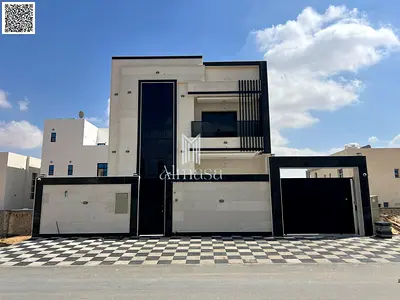 فيلا مودرن بتصميم راقي للبيع في موقع مميز جدا بعجمان تمويل بنكي متاح مع عرض خاص لمشتري الكاش