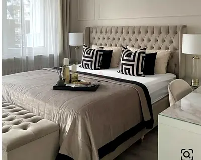 New Tufted upholstered 180*200 king siz3e bed