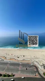 🏢 2BR + Maid in Corniche Tower – Ajman | Sea View | Rented