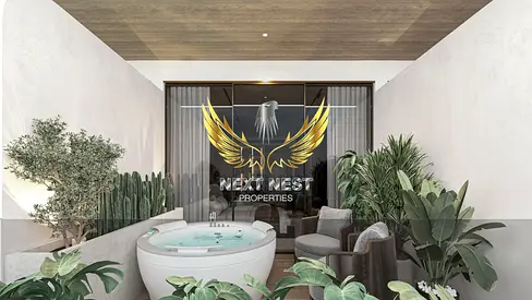 شقة بغرفة نوم واحدة | شارع السلام في جبل علي | إطلالة على البحر والمسبح | مفروشة