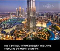 Furnished 3BR + M | High Floor | Burj View