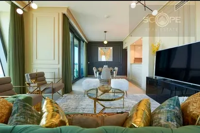 Furnished 3BR + M | High Floor | Burj View