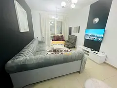 No commission – Al Khan Rose Tower, 1BR, 2 baths, kitchen, internet included. AED 4,000/month.