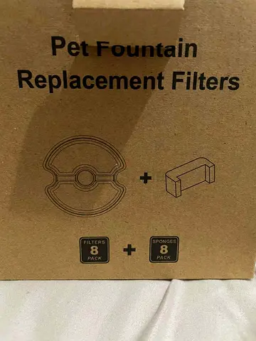 Pet Fountain Filter 8 + 8