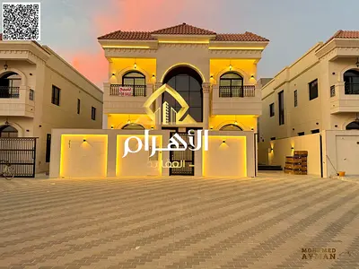 Luxury G+2 Villa for Sale in Al Helio 2 – 5 Bedrooms, Private Pool Opposite Mosque