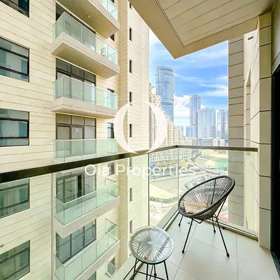 Canal View | Spacious 1BHK | High Floor | Inquire Now!