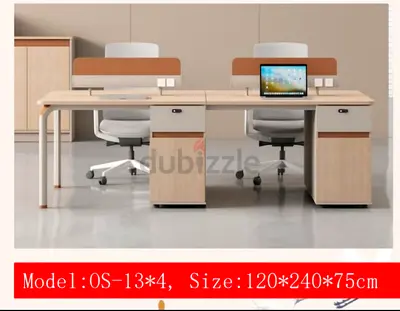 Modern Office Workstation 4 Person New Office Furniture Available