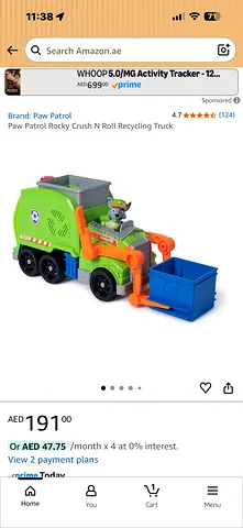 Paw Patrol Rocky garbage truck