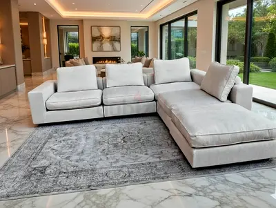 Marina home feather 🪶 filled sofa