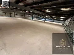 **Large warehouse for annual rent in Al Jurf Industrial 2, Ajman. Total area 14,000 sq ft, ready for