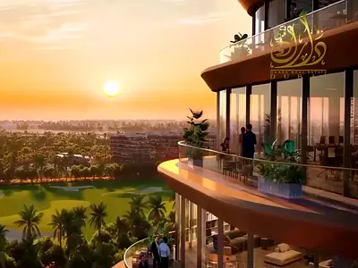 مجتمع ملعب جولف فاخر - فقط 1٪ شهريًا - 4٪ إعفاء رسوم دائرة الأراضي والأملاك - مستثمرون VIP