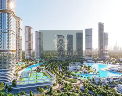 Luxury 3BR High-Floor | Lagoon View | Prime Location | Sobha Hartland II