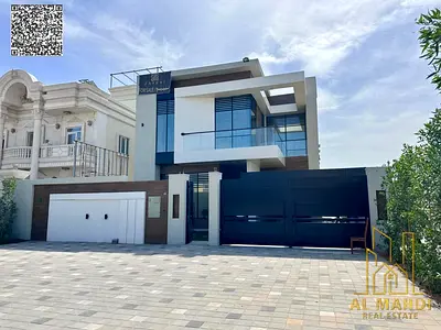 Modern villa with 5 rooms, modern finishing, prime location, ground and first floors, with electricity, water and air conditioning, ready to live in,