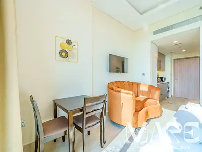 Furnished Studio | Balcony | Skyline & Creek Views