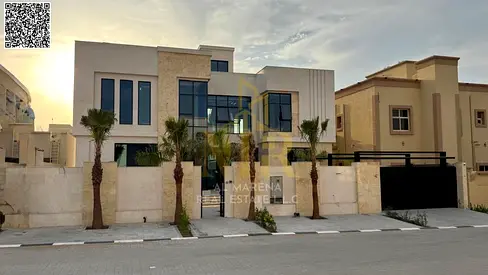 فيلا بسعر شامل رسوم الكهرباء والمياة على الشارع الرئيسي جاهزة للسكن في أرقي مناطق عجمان تملك حر لجميع الجنسيات بدون دفعة مقدمة..
