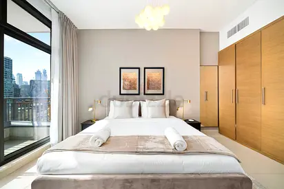 🔥 BEST DEAL | Furnished 1BR + Study | Walk to Dubai Mall | Monthly Stay 🔥