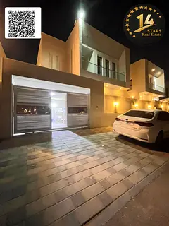 For rent: Luxurious modern 5-bedroom villa in Al Yasmeen area, Ajman - near Sheikh Mohammed Bin Zaye