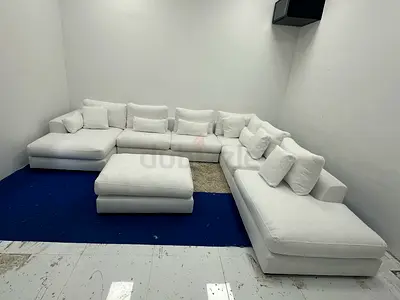Still brand new marina home Ushape sofa