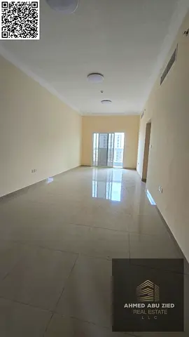 Brand new 2BHK apartment for rent in Ajman Al Jurf 3, prime location near China Mall, open view balcony, built-in wardrobes