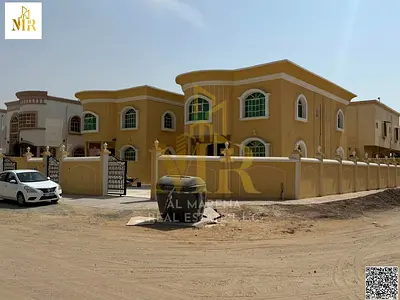 فيلا فاخرة بالروضة 1 – طابقين وروف بمساحة 5000 قدم وحوش كبير بسعر مميز شامل كهرباء ومية ومكيفات تملك حر