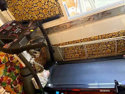 My foldable treadmill - compact running machine (used)