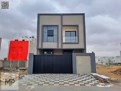 Townhouse for sale at ajman| al zahia area| 5 master rooms, majlis, hall, roof| freehold for| the price including central A\C.