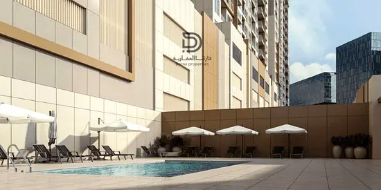 استوديو عجمان ون بـ 380 ألف فقط - قسط 3402 شهرياً - الطابق 13