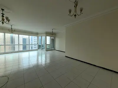 Free AC – 3 bedrooms and living room – open view – 1 month free – built-in wardrobes – master room – near Al Majaz Corniche – close to Dubai exit