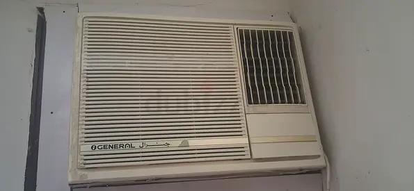 Used OGeneral window air conditioner (installed)