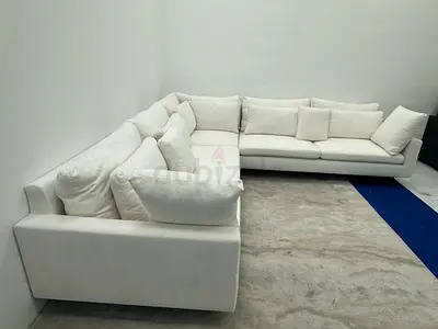 Still brand new west elm corner sofa
