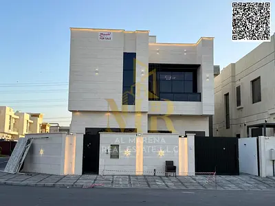فيلا بسعر شامل كهرباء ومياه ومكيفات على الشارع الرئيسي جاهزة للسكن في أرقي مناطق عجمان تملك حر لجميع الجنسيات بدون دفعة مقدمة.