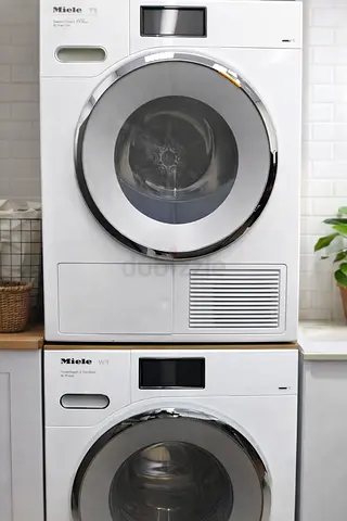 Miele latest model twin dos 9 kg washer and 9 kg dryer separate set by htc