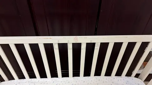 Baby Crib Like New | Bought for 300+ AED | Selling for 140 AED