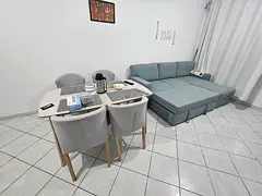 Fully furnished partial sea view 1BHK for Short term rent in corniche