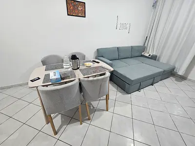 Fully furnished partial sea view 1BHK for Short term rent in corniche