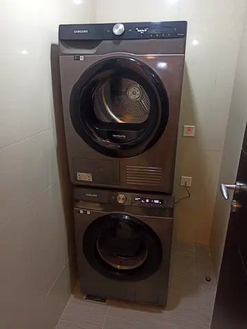 Washer dryer set 10kg washer 9kg dryer