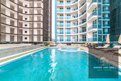 شقة غرفة وصالة مفروشة سوبر ديلوكس للإيجار في برج الواحة 1 عجمان فرش واثاث مودرن ومرتب جدا باركن وجيم ومسبح 5000 درهم شامل الكهرباء والماء والإنترنت