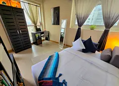 Private room-modern-well maintained-with a good view. All bills included with additional facilities.