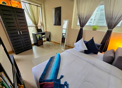 Private room-modern-well maintained-with a good view. All bills included with additional facilities.