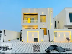 A luxurious modern villa with high-end finishes, including registration fees, and an exceptional own