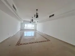 Stunning view for a spacious 3-bedroom apartment with a living room in Al Taawun, directly on Dubai