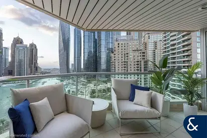 EMAAR 6 | Full Marina View | One + Study