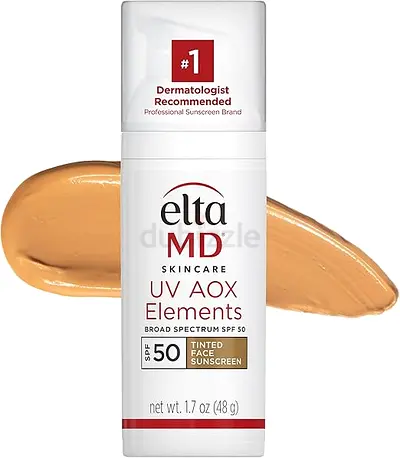 EltaMD UV Elements Moisturizing Physical Tinted Facial Sunscreen SPF 44 - For All Skin Types  Post-